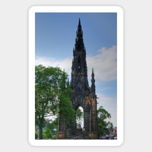 Scott Monument Sticker